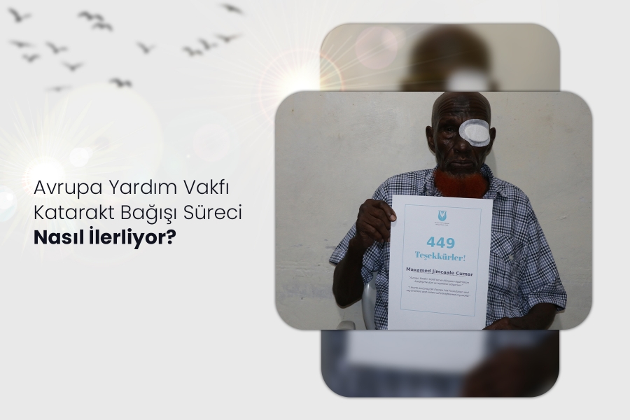 Avrupa Yardım Vakfı Katarakt Bağışı Süreci Nasıl İlerliyor?