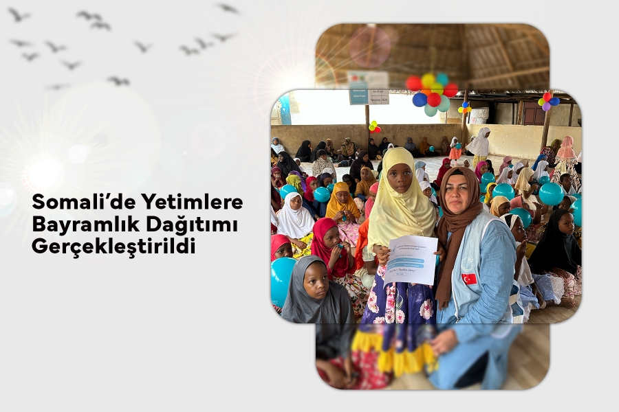 Somali’de Yetimlere Bayramlık Dağıtımı Gerçekleştirildi