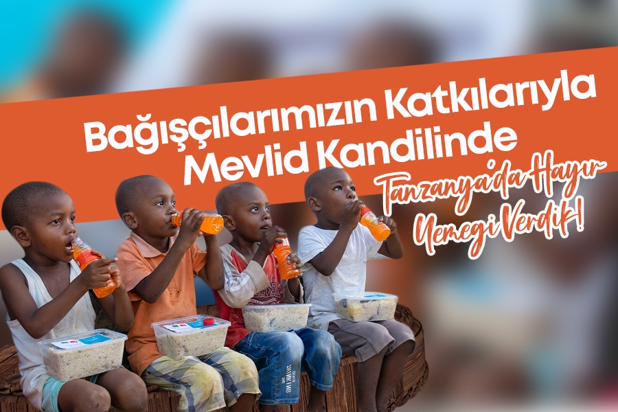 We organiseerden een Mawlid Kandili liefdadigheidsdiner in Tanzania