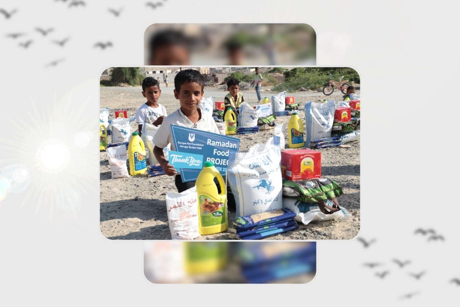 Yemen'de 200 İhtiyaç Sahibi Aileye Kumanya Paketi Dağıttık!